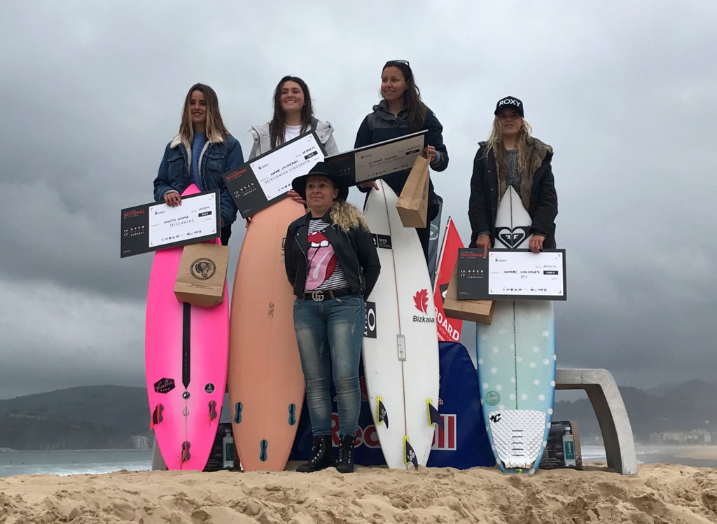 Pódium femenino de La Invernal